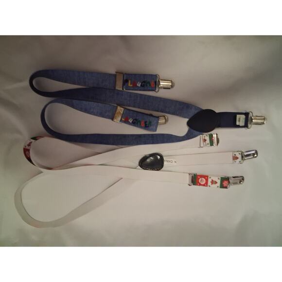 Disney and Christmas Suspenders Men and Boy Holidays Mickey Mouse Character - Picture 3 of 8